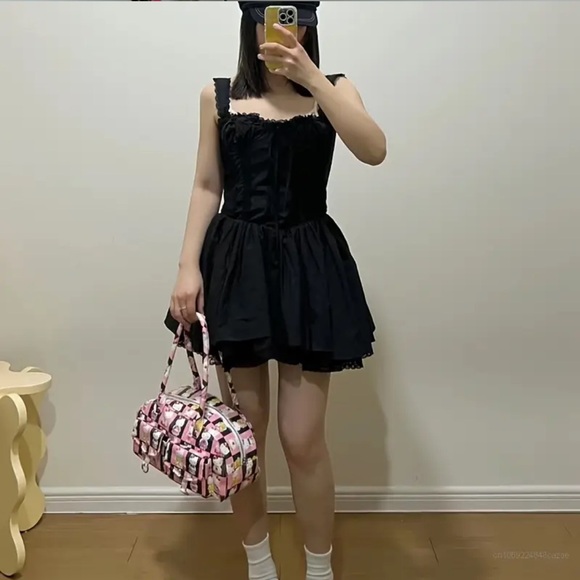 ๐ Hello Kitty - Satchel - Small Tote Bag - World Traveler - With Wallet - Pink - Picture 7 of 12